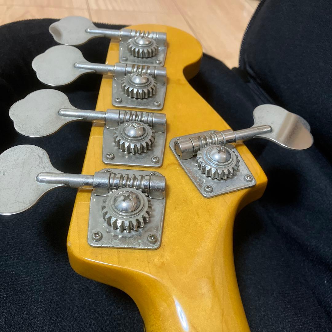 フジゲン製　Fender Japan jazz bass JBV lefty