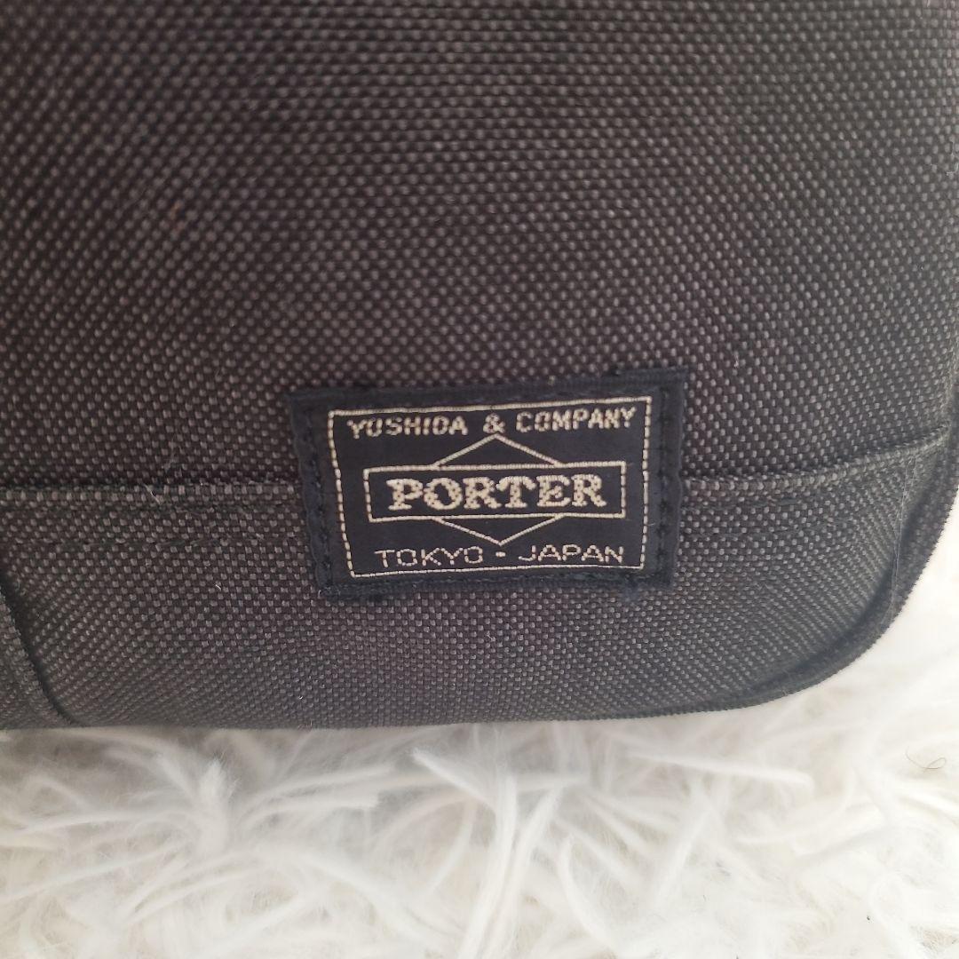 ⭐未使用級廃盤⭐PORTER スモーキー ブラック ボストンバッグ デニム