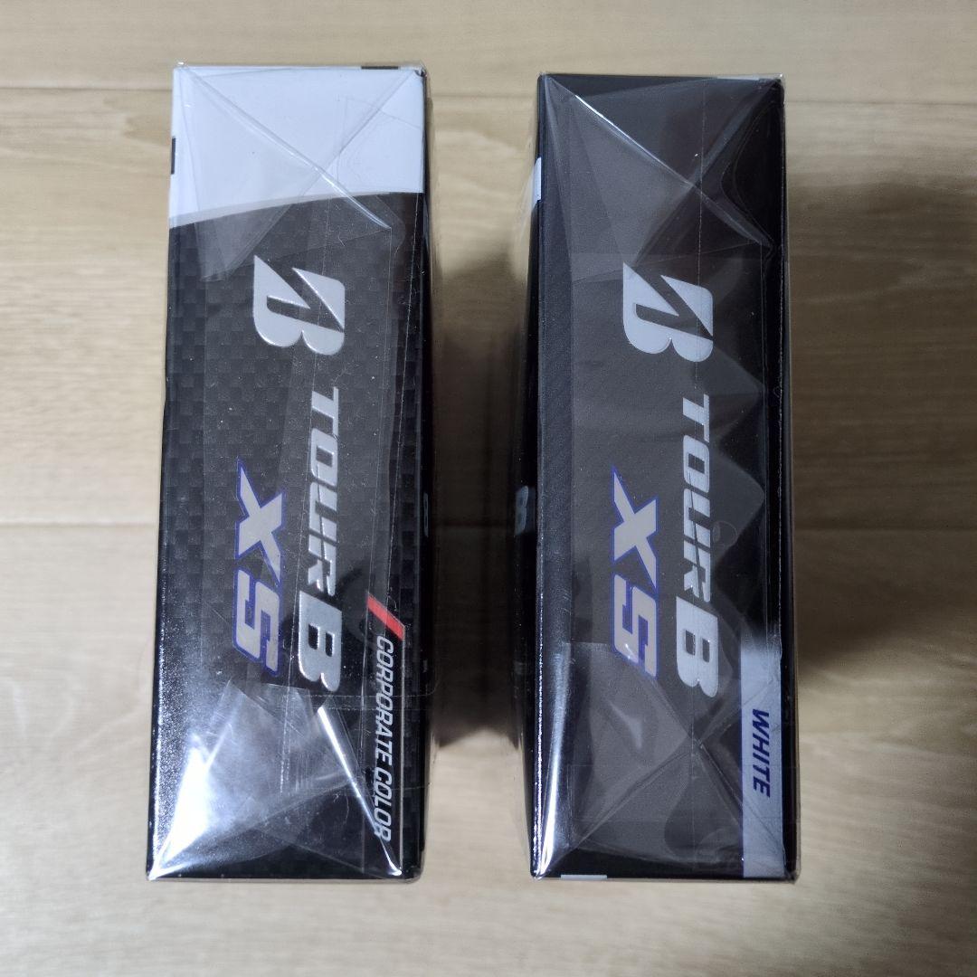 ブリヂストン TOUR B XS ゴルフボール 新品2箱セット