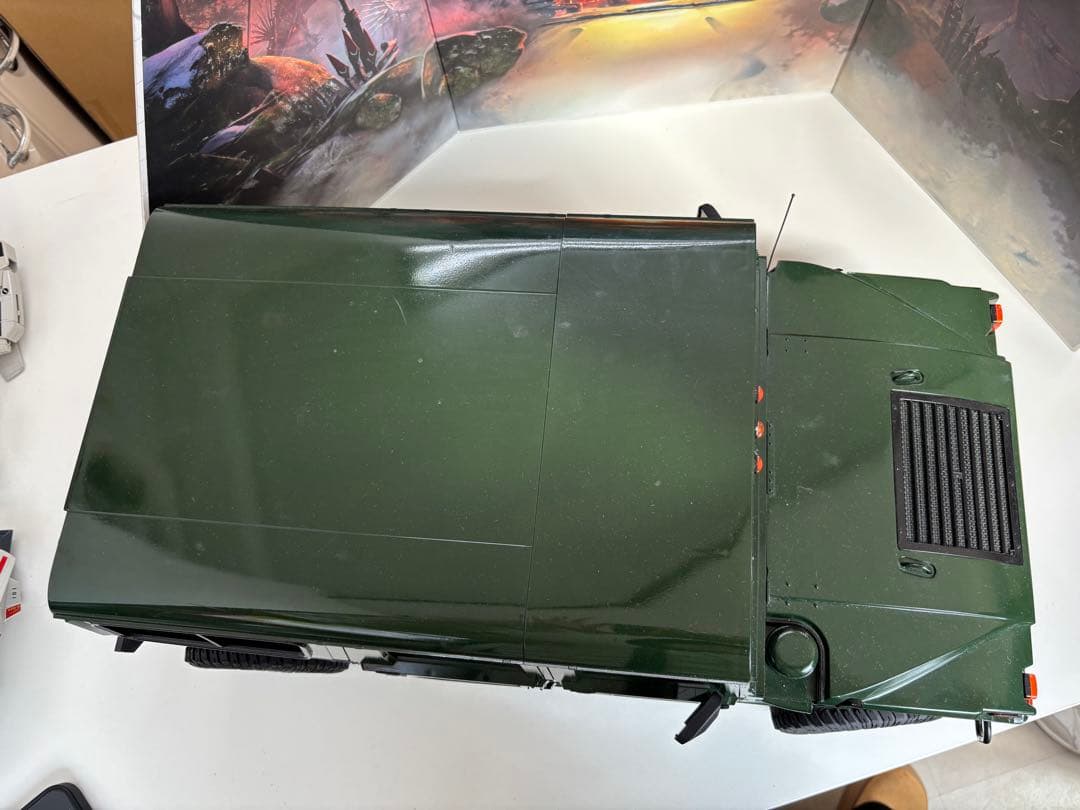 ディアゴスティーニ ハマーH1 1/8 エンジンラジコン 完成品 プロポ付