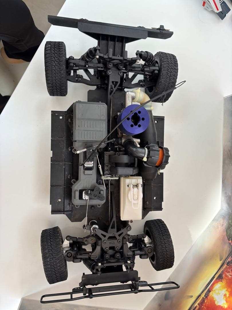 ディアゴスティーニ ハマーH1 1/8 エンジンラジコン 完成品 プロポ付