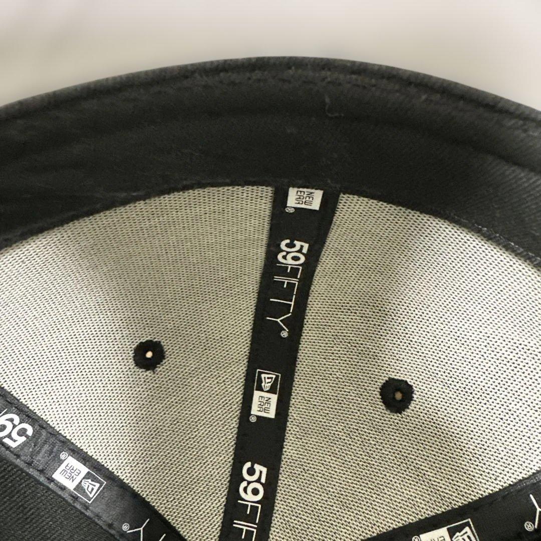 Supreme × New Era Sロゴ 59FIFTY キャップ ブラック