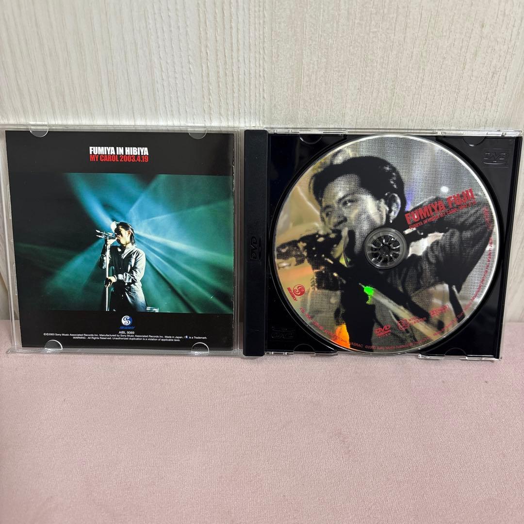 FUMIYA IN HIBIYA MY CAROL 2003 DVD 藤井フミヤ