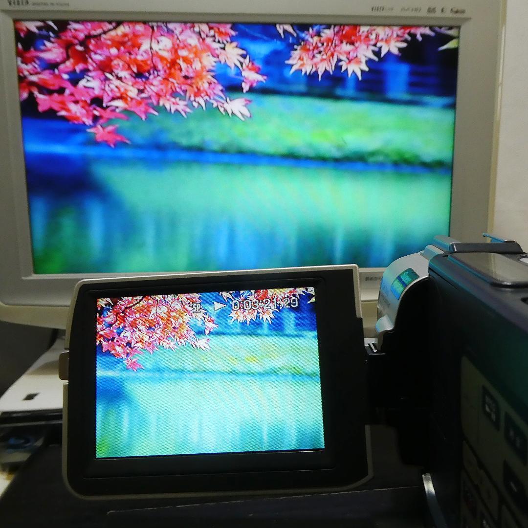 動作品ソニー DCR-TRV17 MiniDVビデオカメラ　DVDダビングに最適