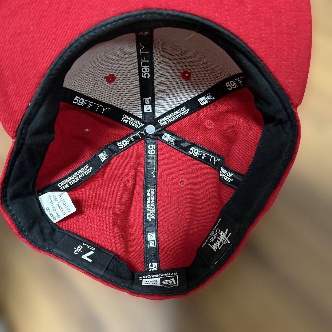 【希少】【レア】STUSSY×NEW ERA ステューシー　ニューエラ　キャップ