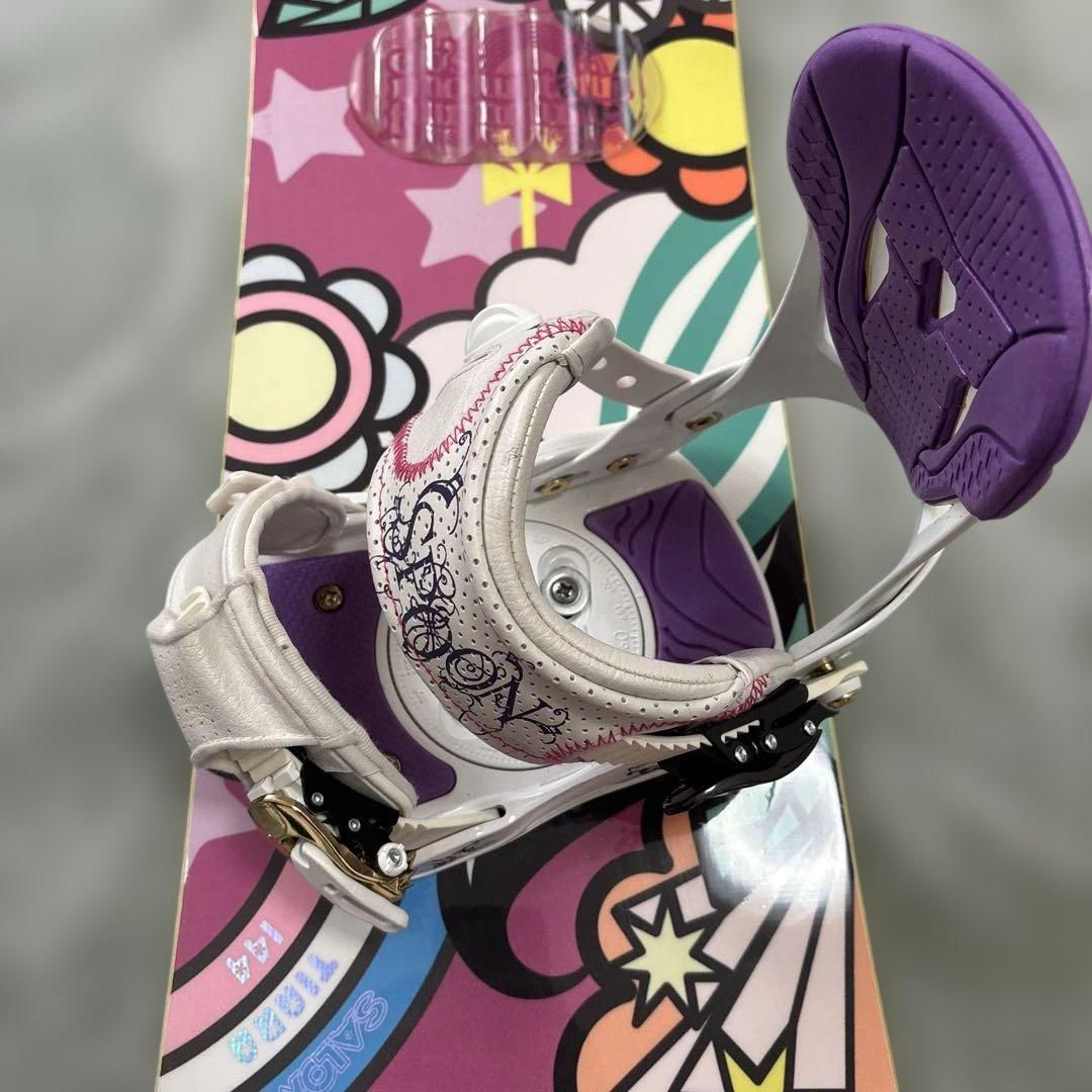 SALOMON TIARA 144cm BURTON MINT ブーツセット