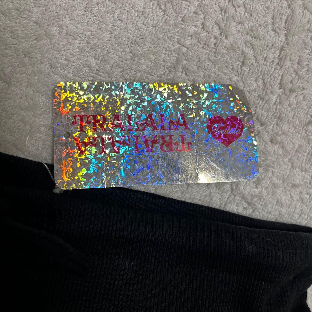 新品未使用！激レア! TRALALAトゥララ　フリルミニスカパン　ブラック