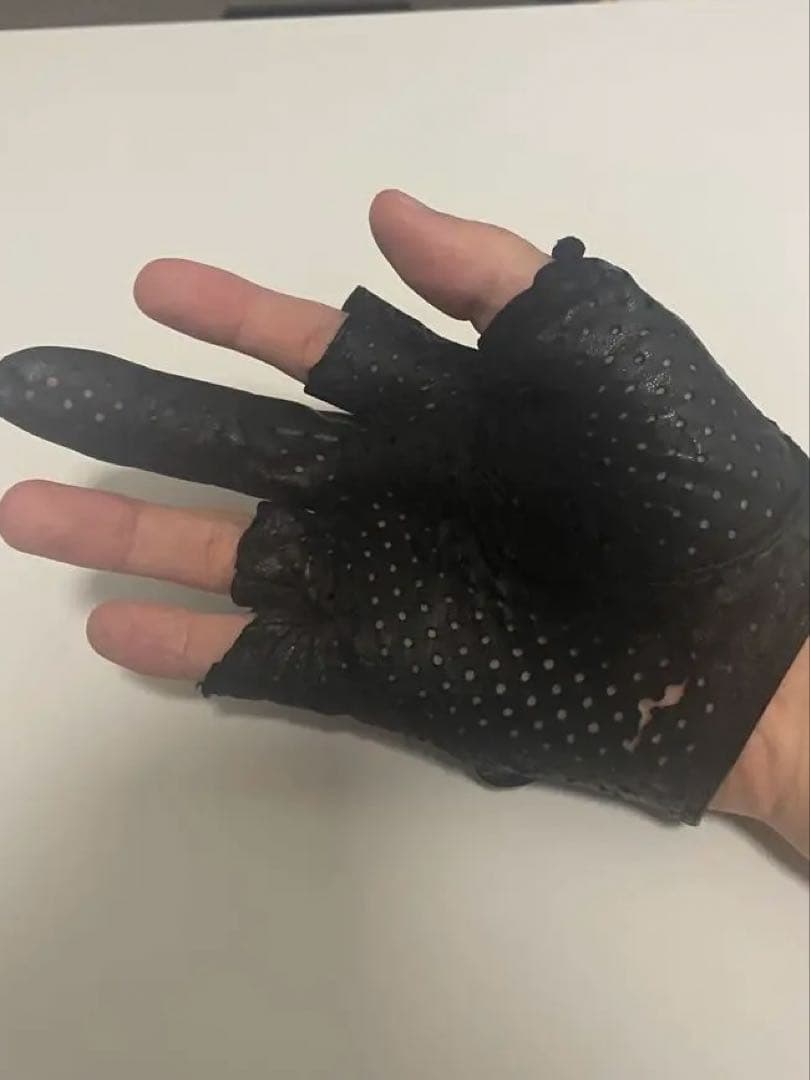 ナンバーナイン メッシュレザーグローブ
