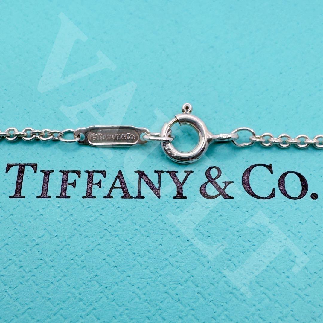 TIFFANY&Co. 極美品 ダイヤモンド クロス ネックレス Ag925