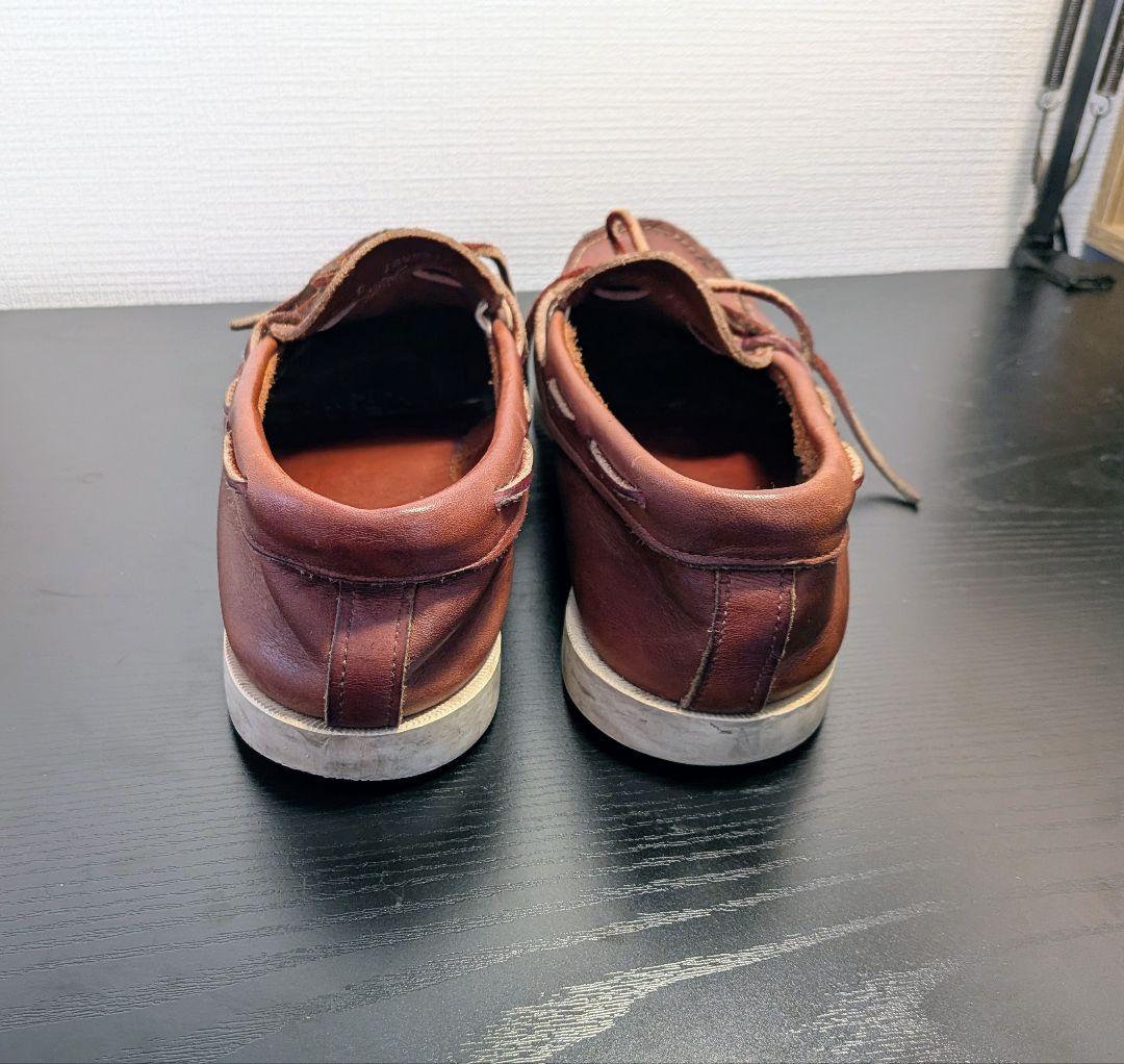 ラッセルモカシンのキャンプモカシン（デッキシューズ）