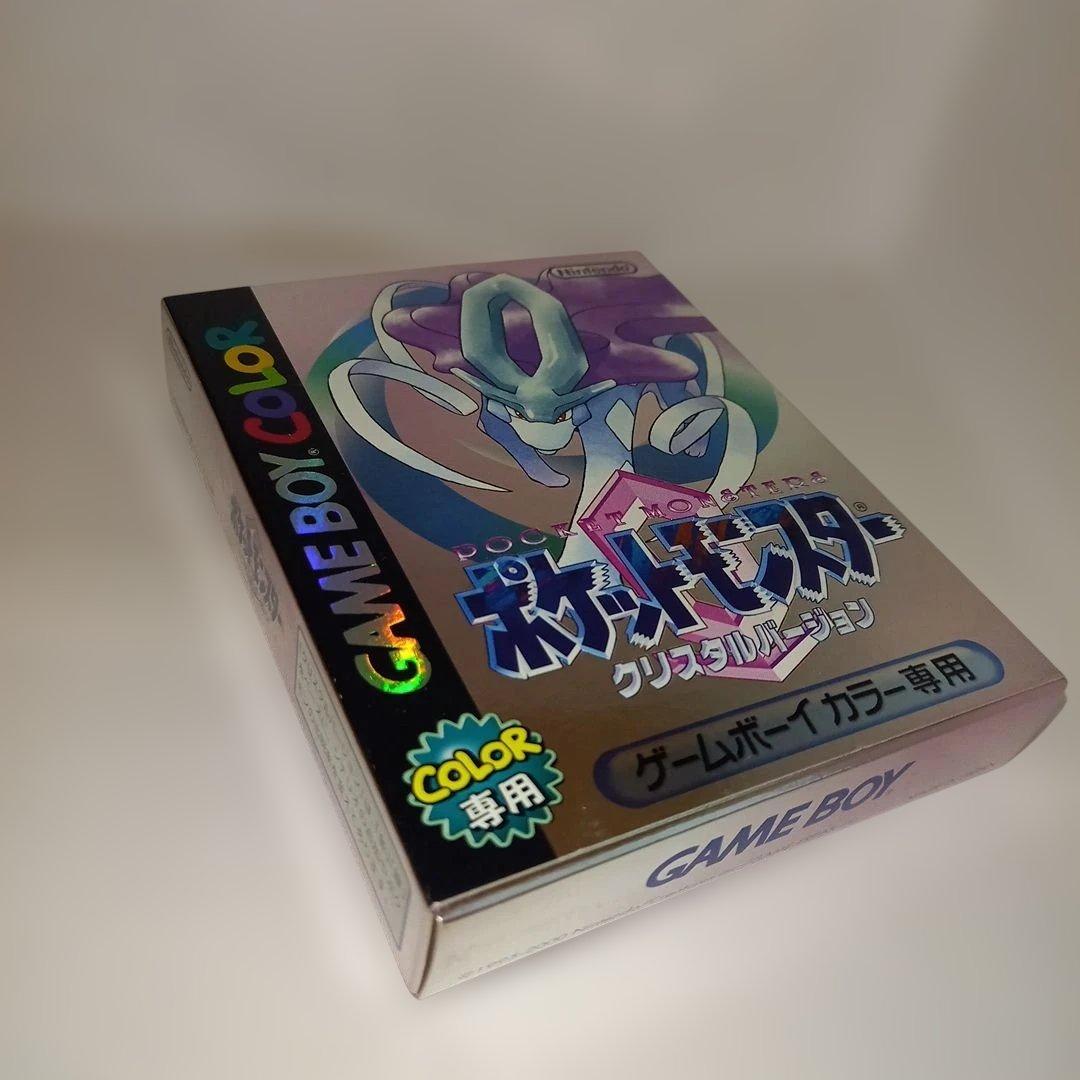 GBCポケットモンスター クリスタルバージョン 箱、説明書あり　動作確認済み