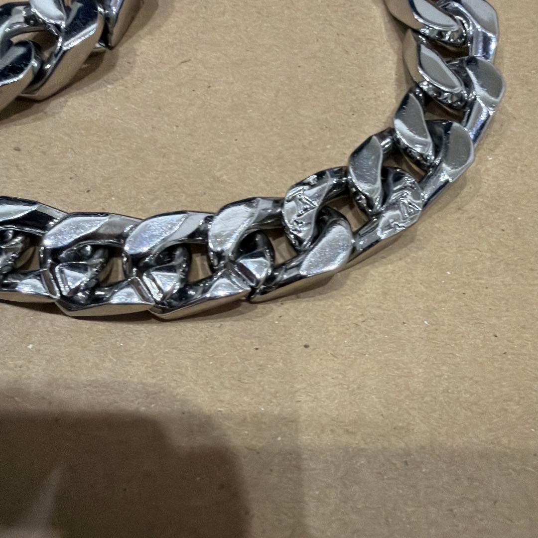 LOUIS VUITTON コリエ メタルLVチェーンリンクス ネックレス