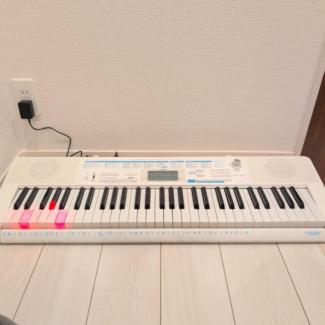 【動作ok】CASIO カシオ 光ナビゲーションキーボード LK-128