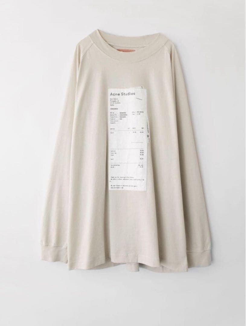 s*i様 Acne Studios プリント ロングTシャツ 長袖 メンズ レデ