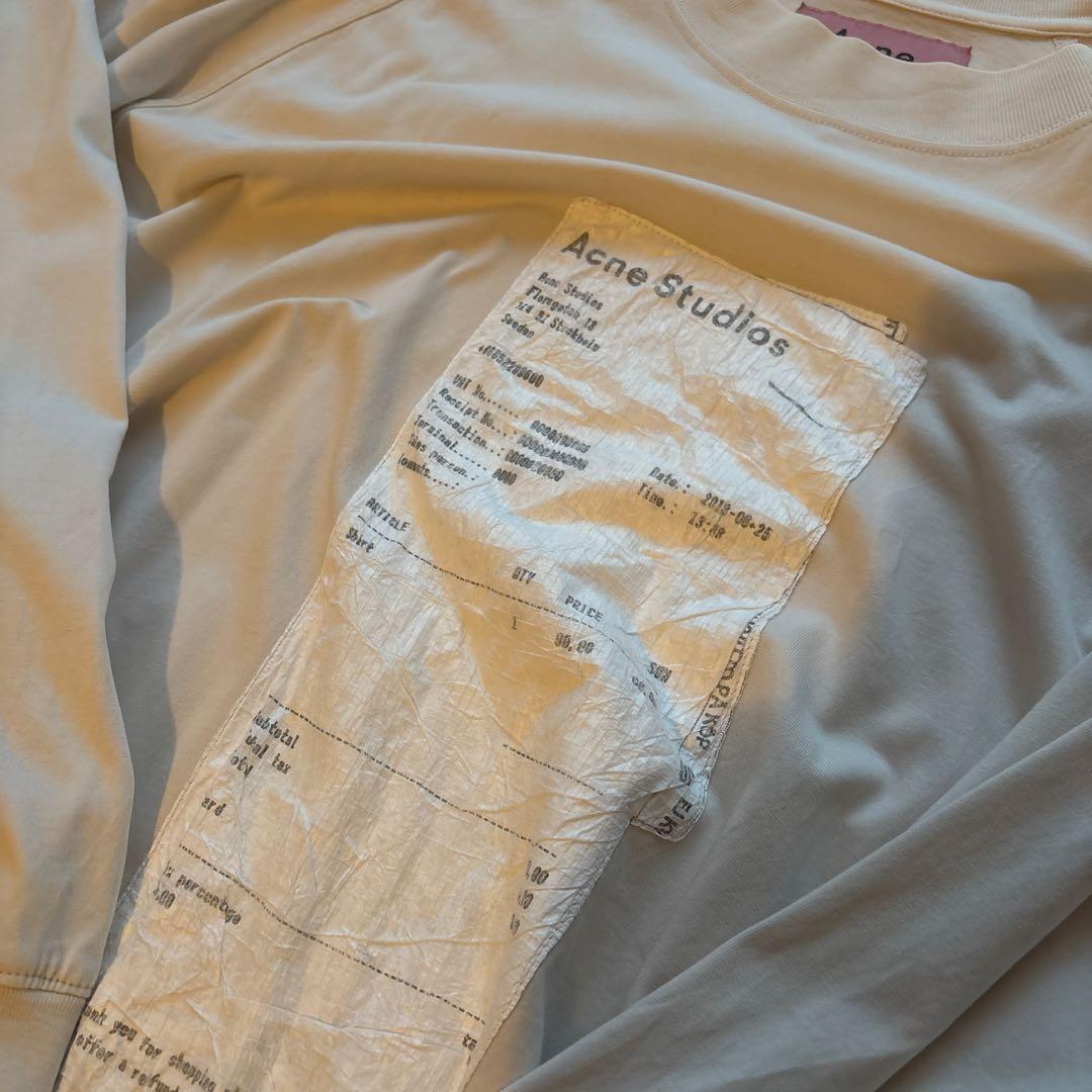 s*i様 Acne Studios プリント ロングTシャツ 長袖 メンズ レデ