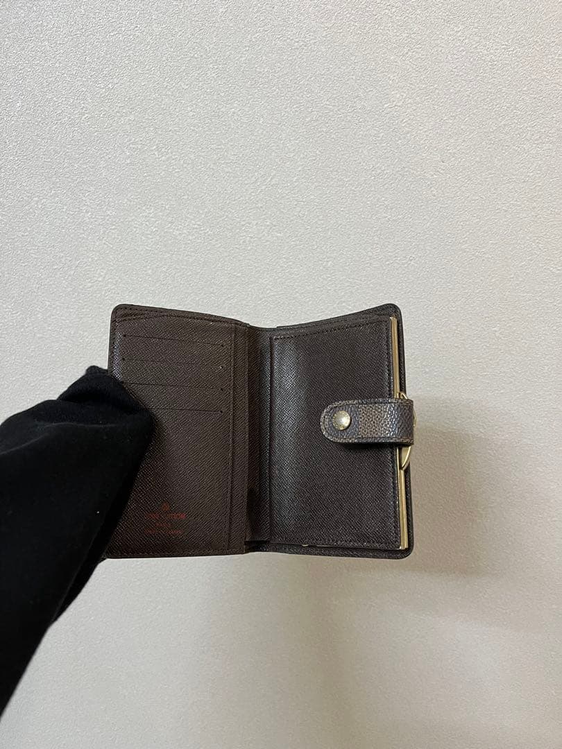 も*ー様 ルイヴィトン ダミエ ポルトフォイユ ヴィエノワ 二つ折り財布