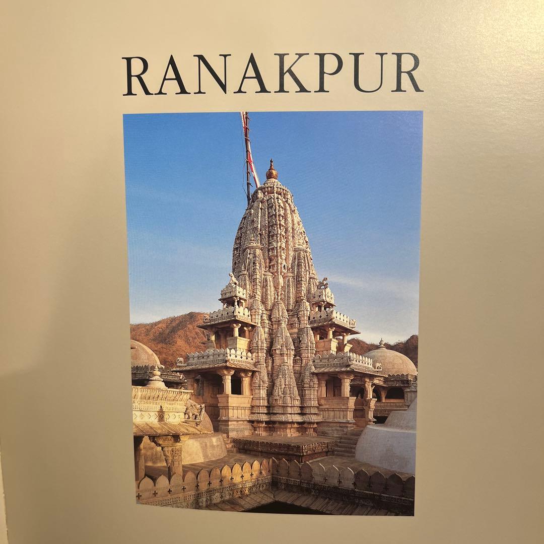 インド　ジャイナ教　石像彫刻　聖地 Mt.Abu ラーナクプル写真集1998英語