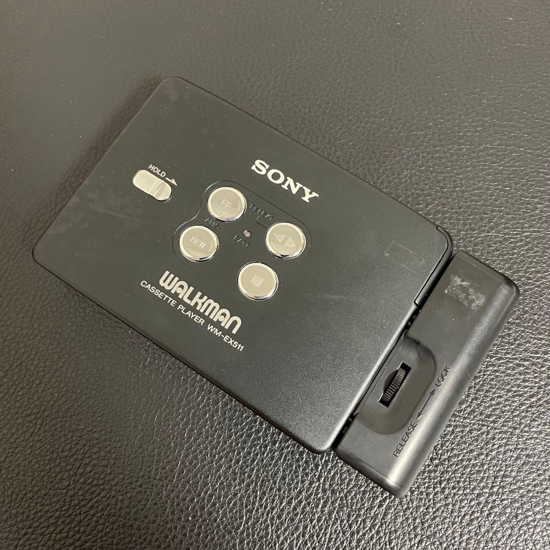 超希少【箱付き】SONYカセットプレーヤーウォークマン WM-EX511