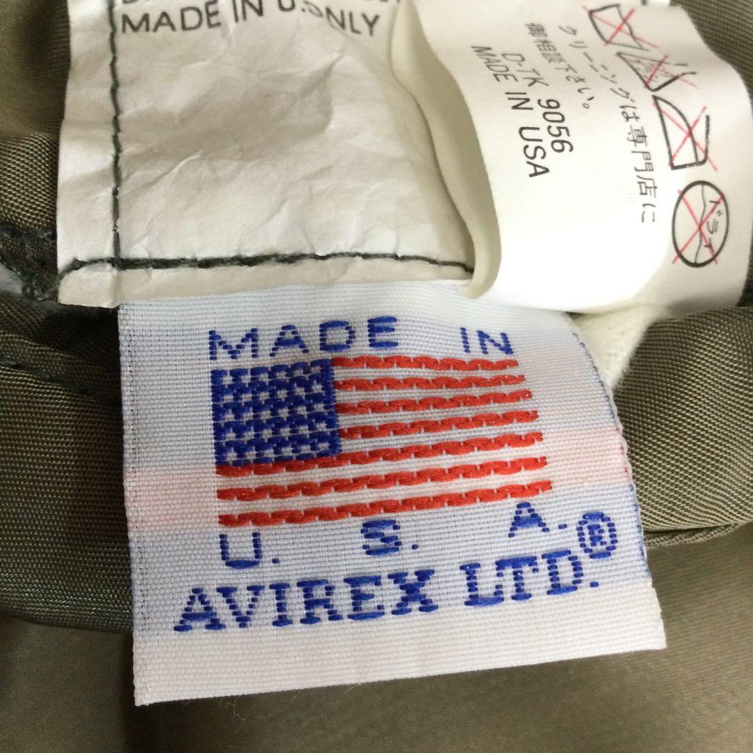 AVIREX MA-1 フライトジャケット　69260209N02S