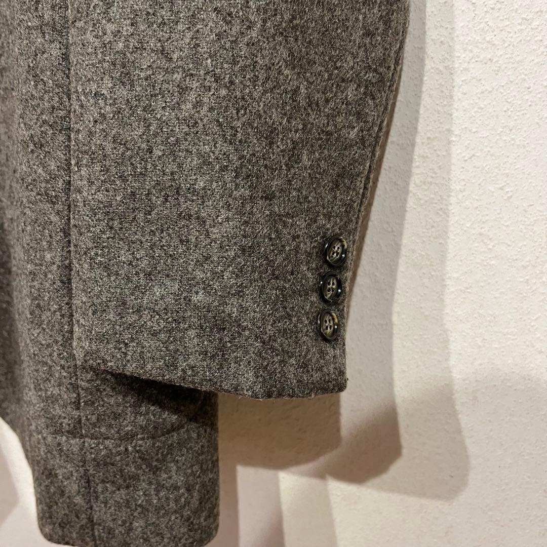 【美品】FRANK LEDER ウール テーラード ジャケット グレー