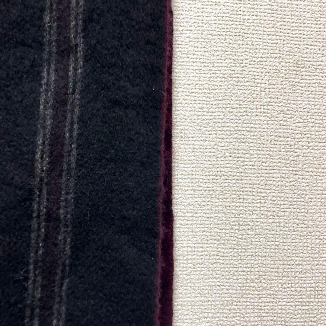 Vivienne Westwood カシミヤ100% マフラー オーブ刺繍 黒系