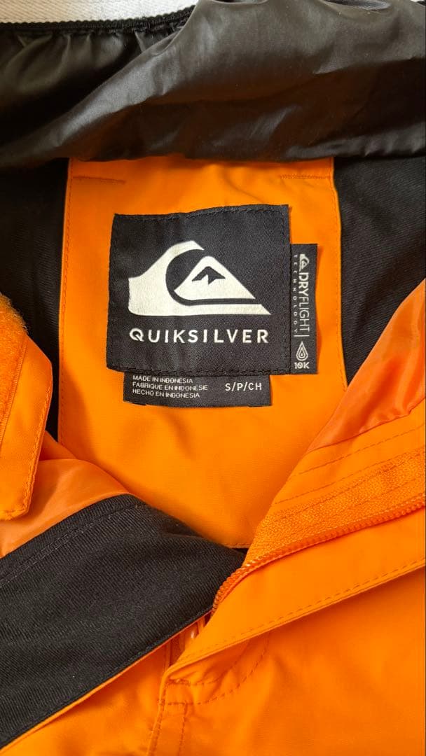 Quiksilver「STEEZE JK」スノーボードウェア上下セット