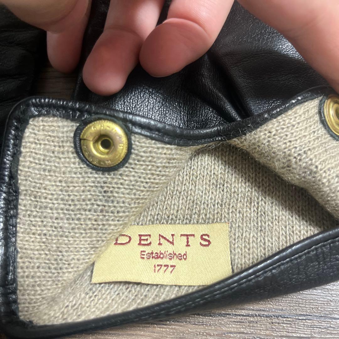 【最安値】デンツ 手袋 WOOL DENTS 2回着用