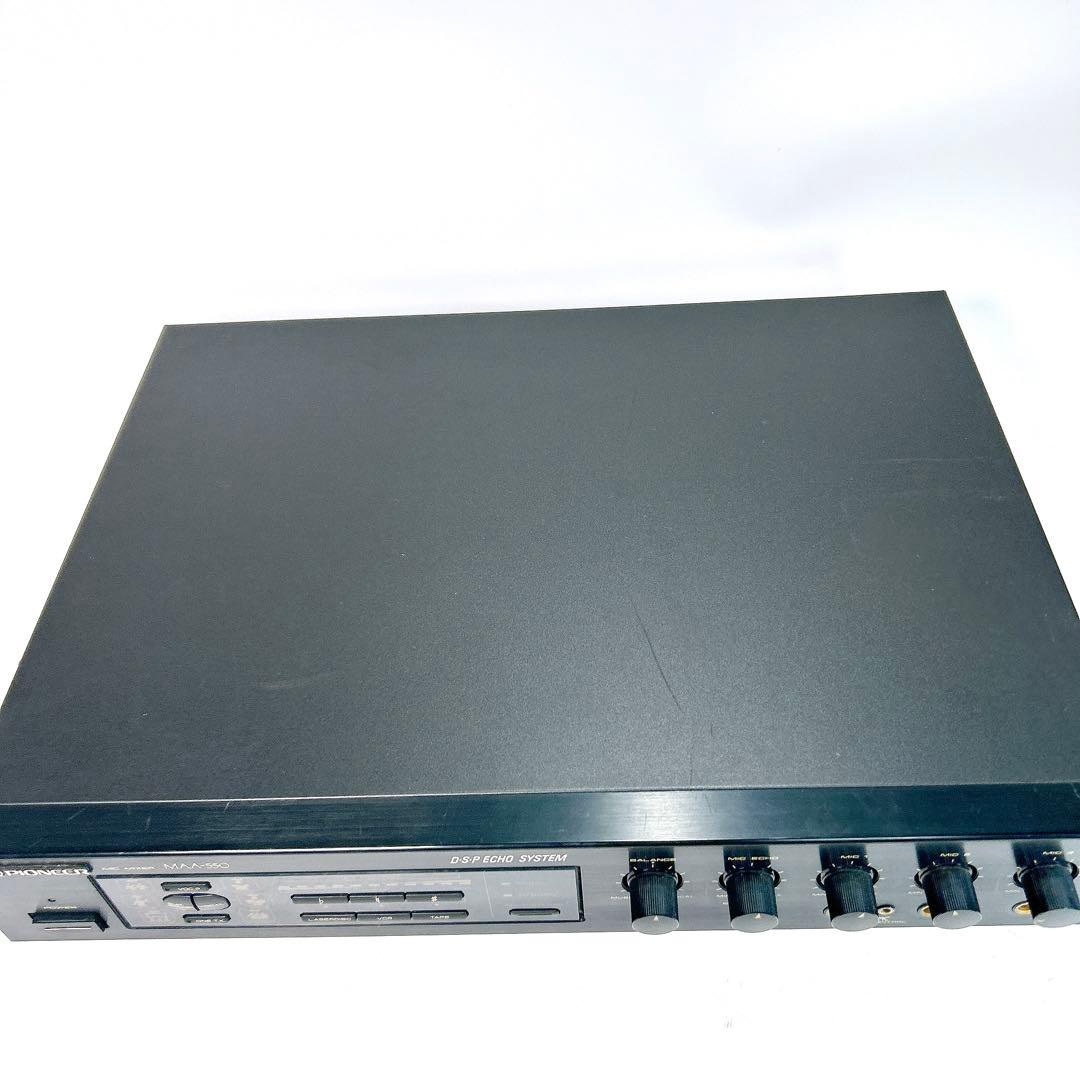 【希少】Pioneer MAA-550 カラオケアンプ マイクミキサー 送料無料