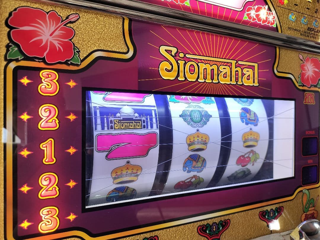 パイオニア 実機 シオマール30 沖スロ　スロット筐体 裏物 レトロ台