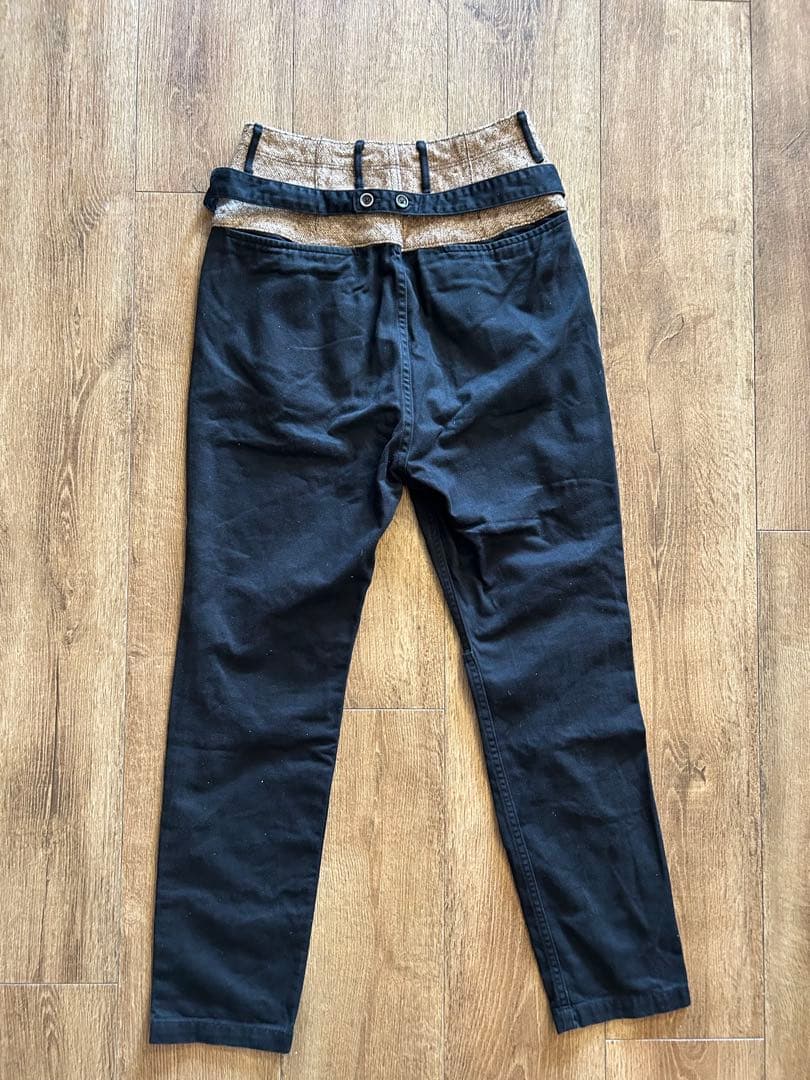 サイズ0！KAPITAL ピエロパンツ コットン×リネン素材 キャピタル日本製