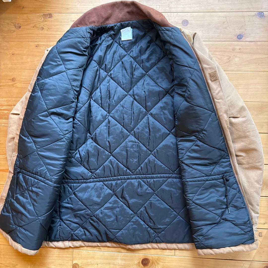 カーハート carhartt ダックジャケット XL ブラウン 44 USA製