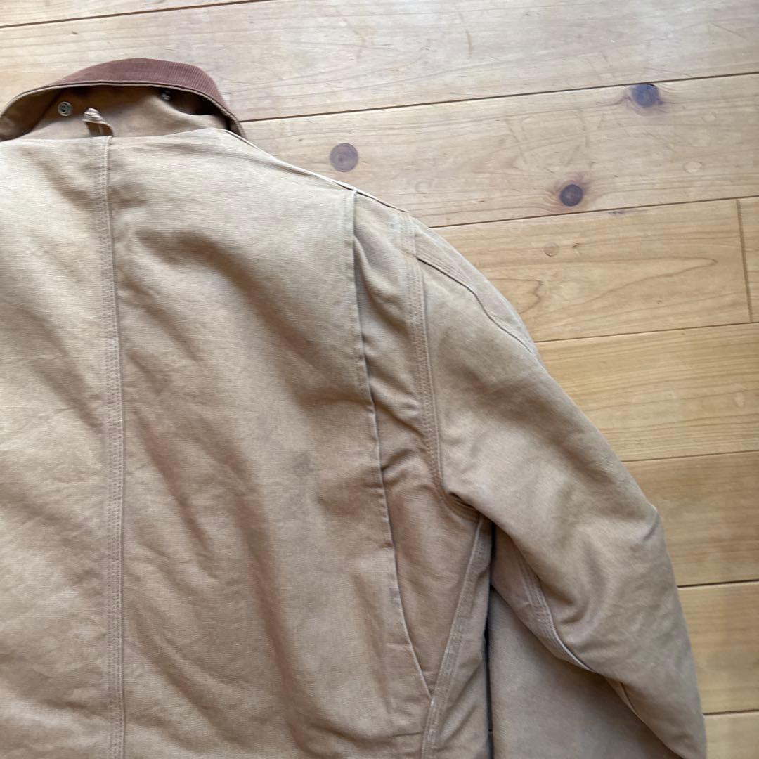 カーハート carhartt ダックジャケット XL ブラウン 44 USA製