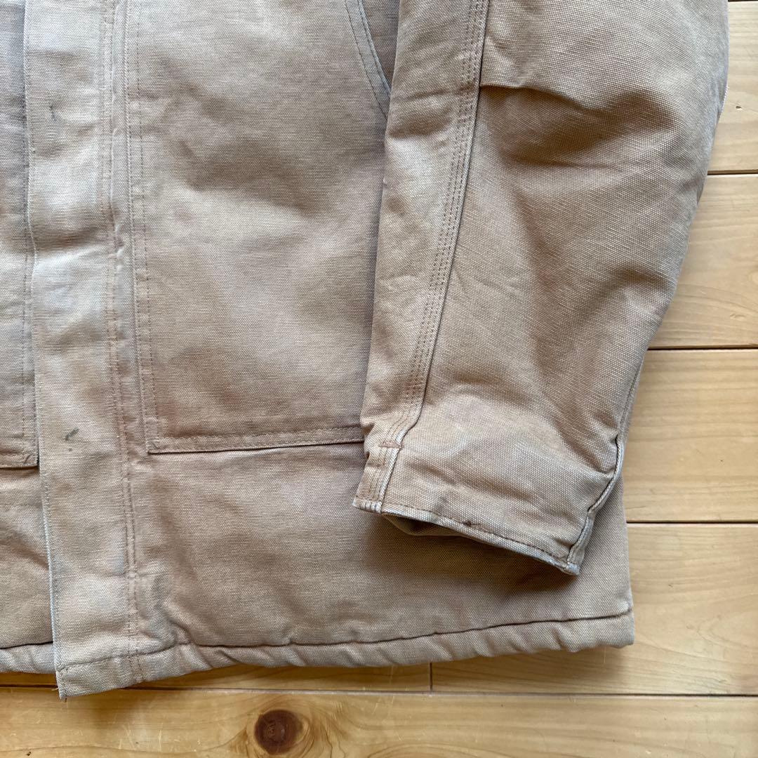 カーハート carhartt ダックジャケット XL ブラウン 44 USA製
