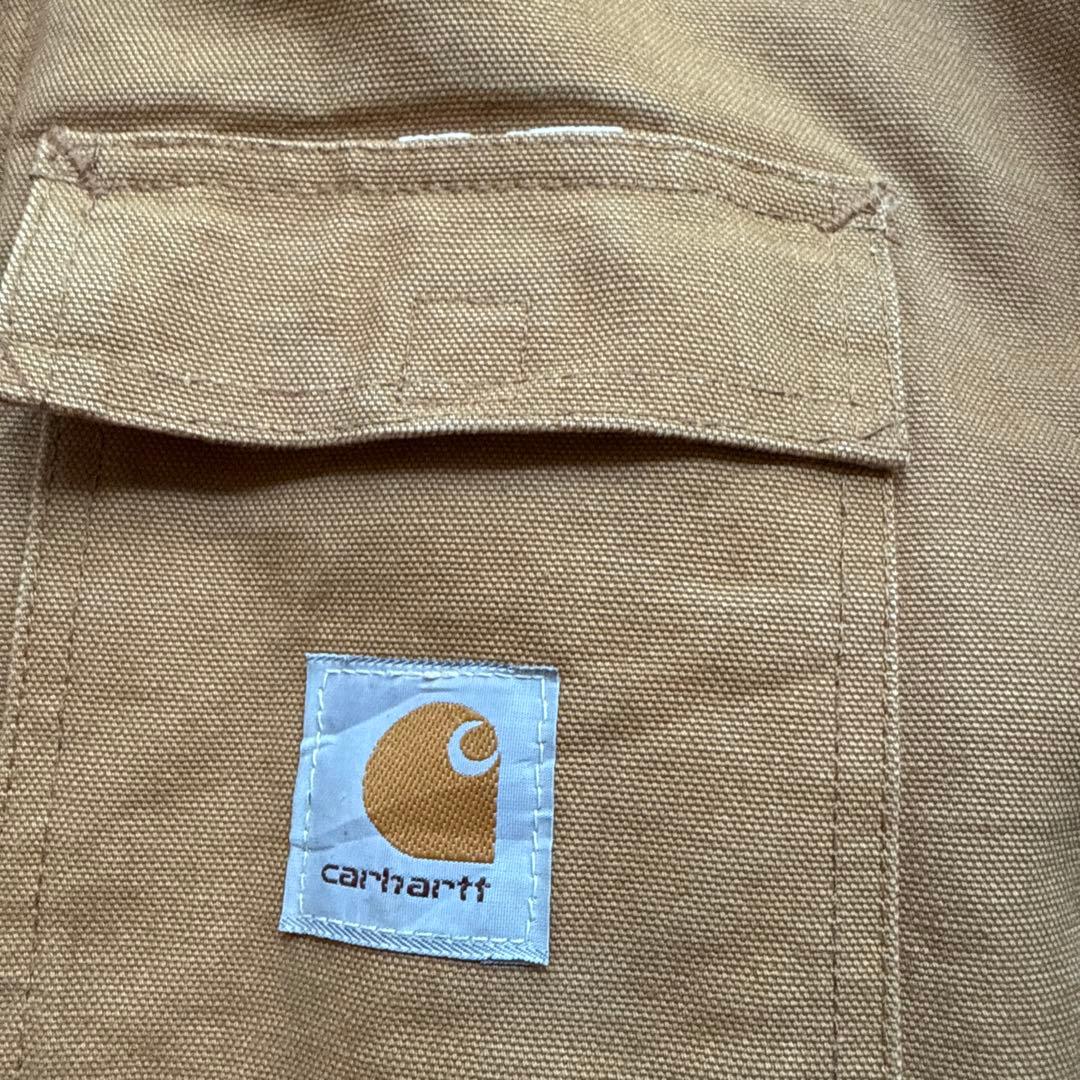 カーハート carhartt ダックジャケット XL ブラウン 44 USA製