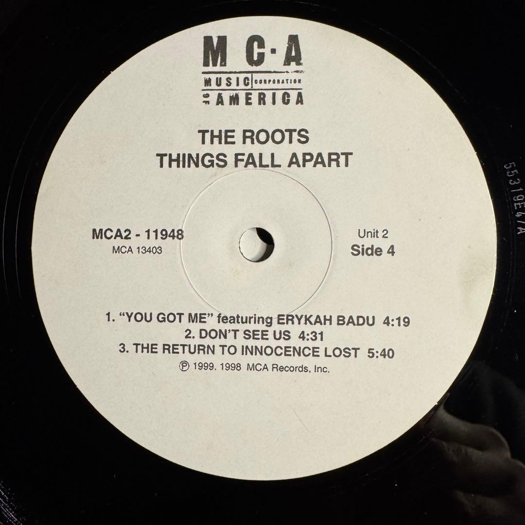 洋楽 THE ROOTS THINGS FALL APART