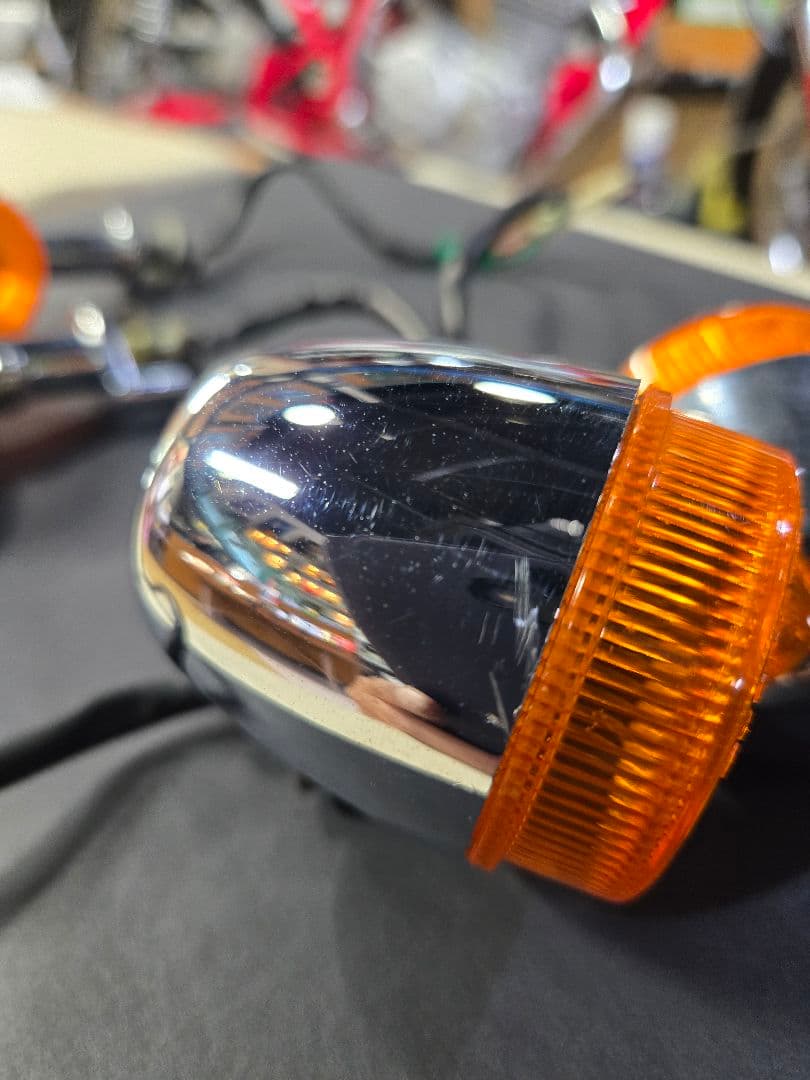 ホンダドリーム５０純正ウインカー前後４本セット良品