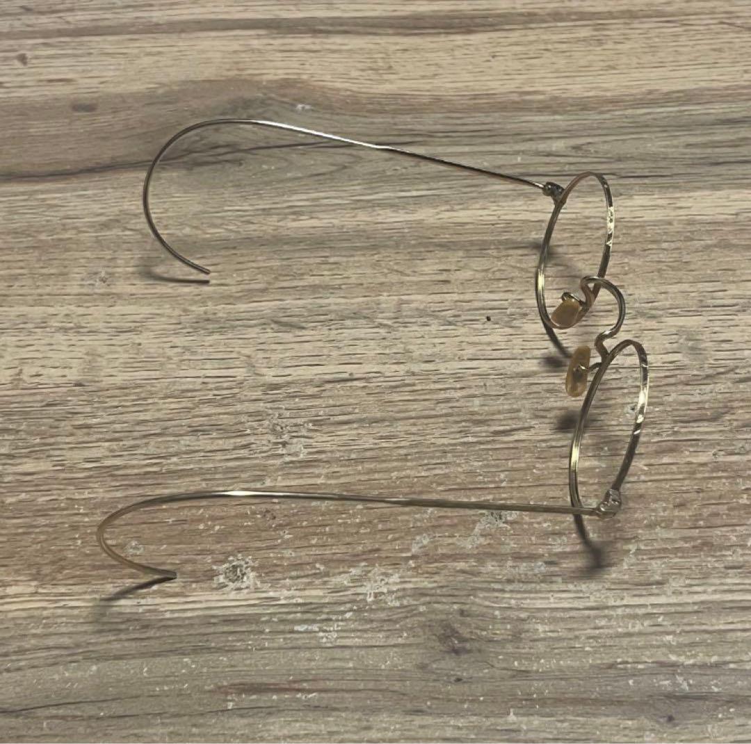 美品 B&L 1940's 12kgs vintage 丸眼鏡　アンティーク