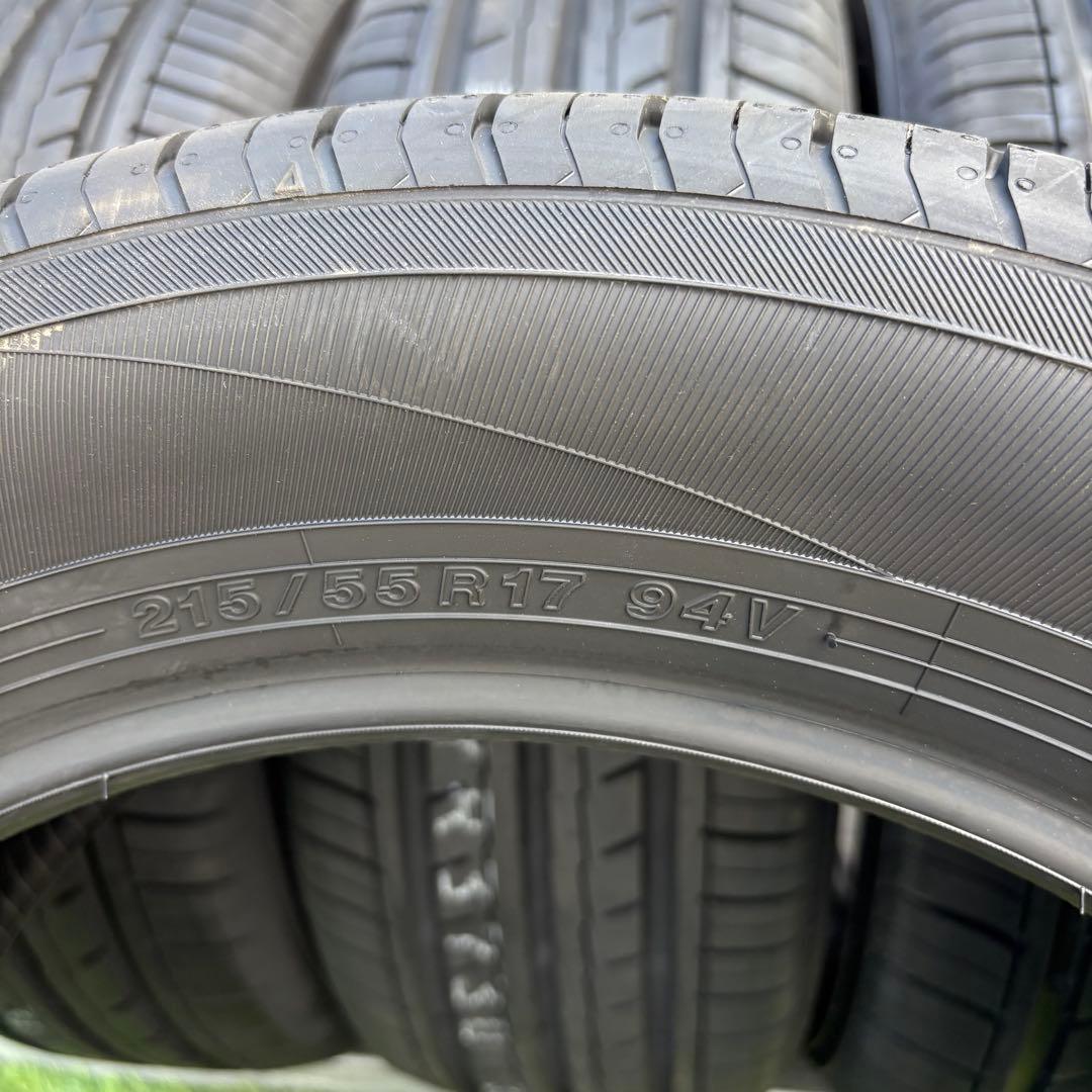 新品215/55R17 YOKOHAMAサマータイヤ　4本セット　2025年製造