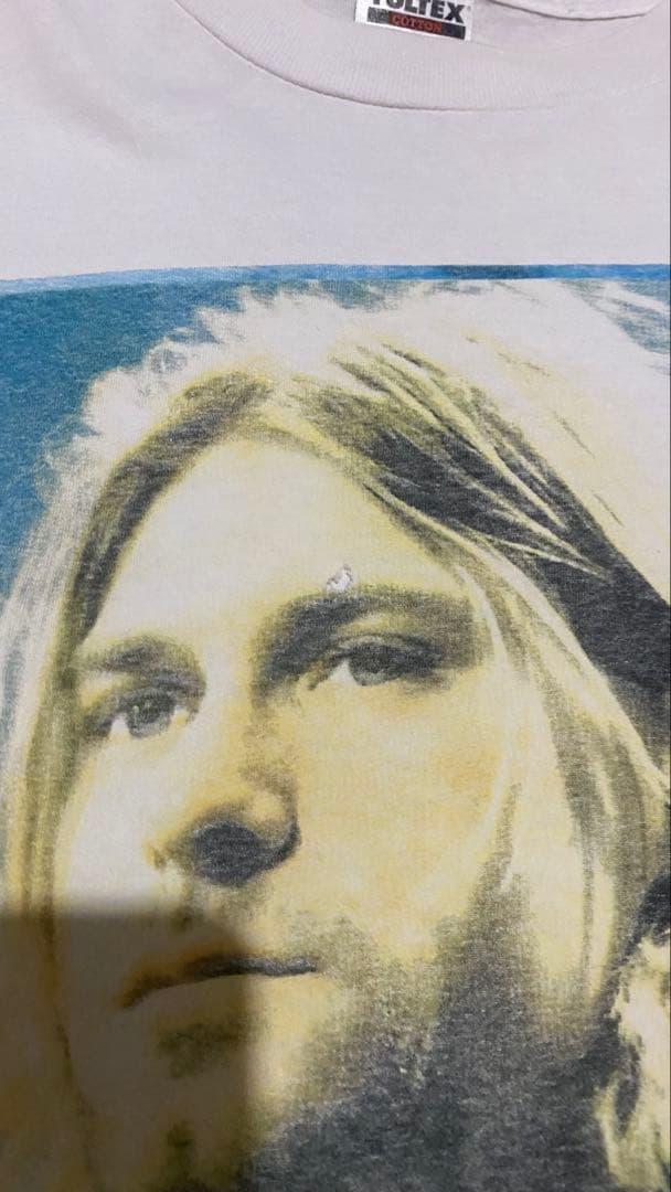s*n様 【希少】90s NIRVANA  COBAIN 青年期 L ヴ