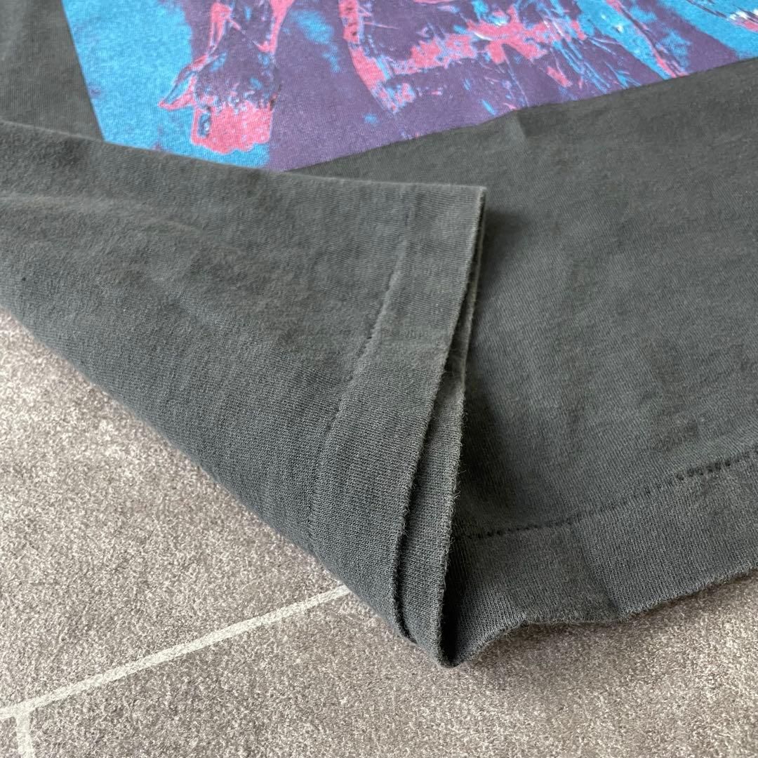 NIRVANA SLIVER ニルヴァーナ バンドTEE 墨黒 フェード XL