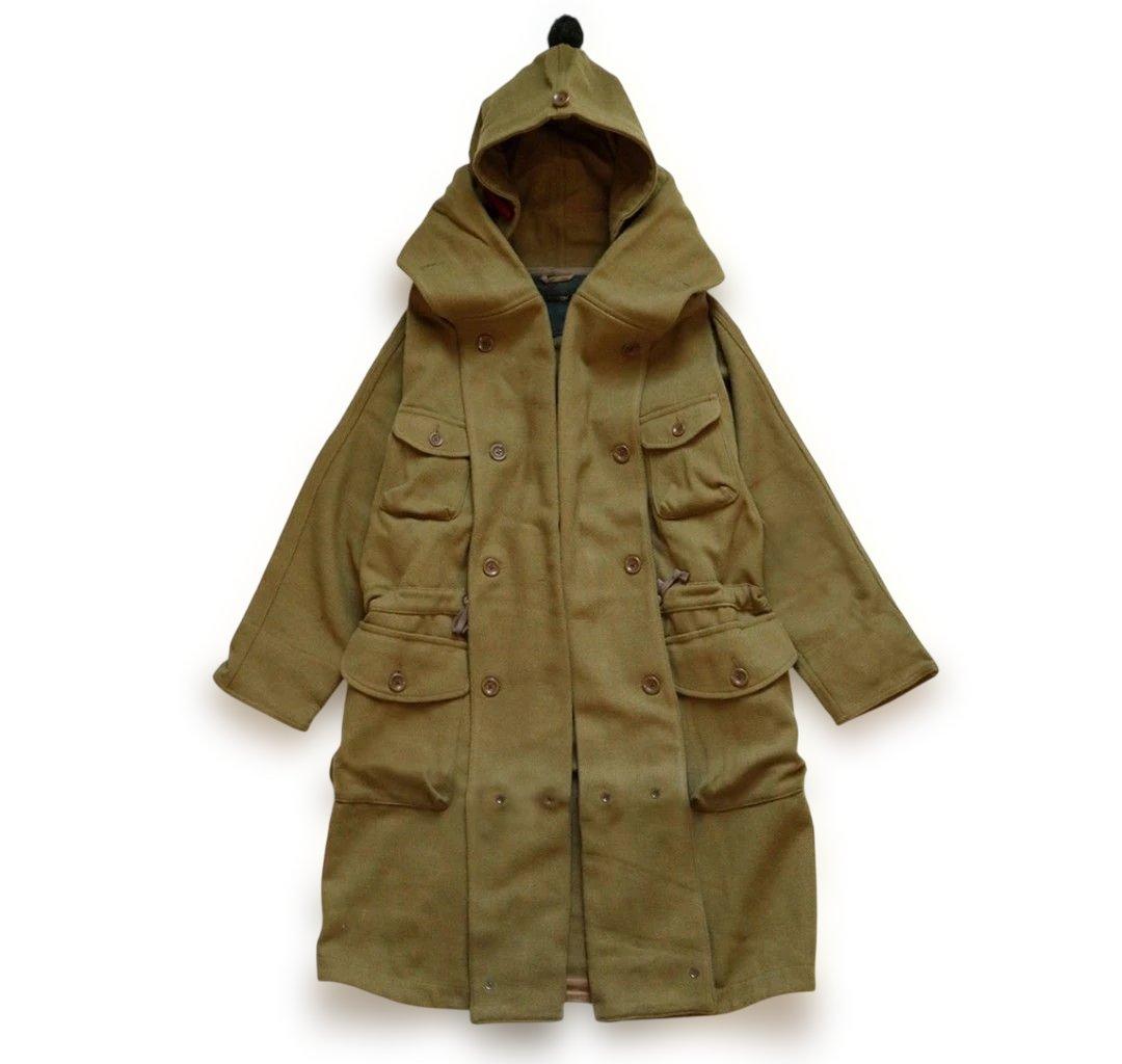 キャピタルKAPITAL後染めカツラギ起毛 トールリングコートM/2新品未使用品