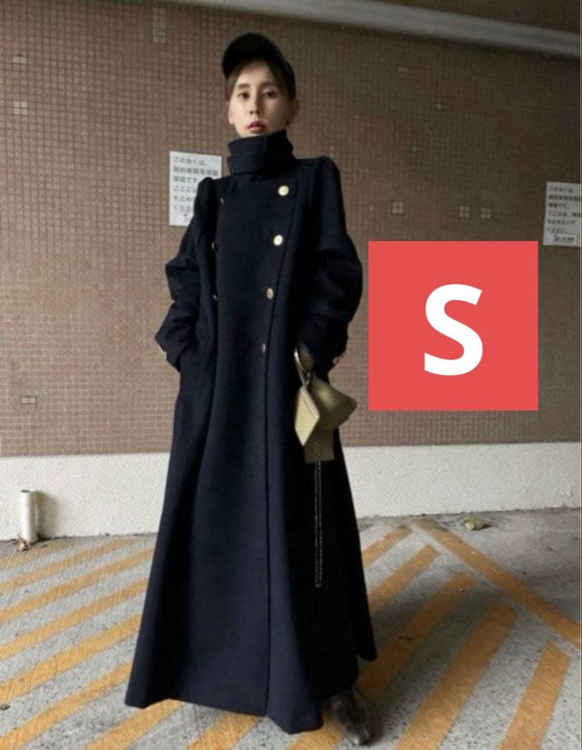 AMERI ★ CHARME FLARE LONG COAT Sサイズ