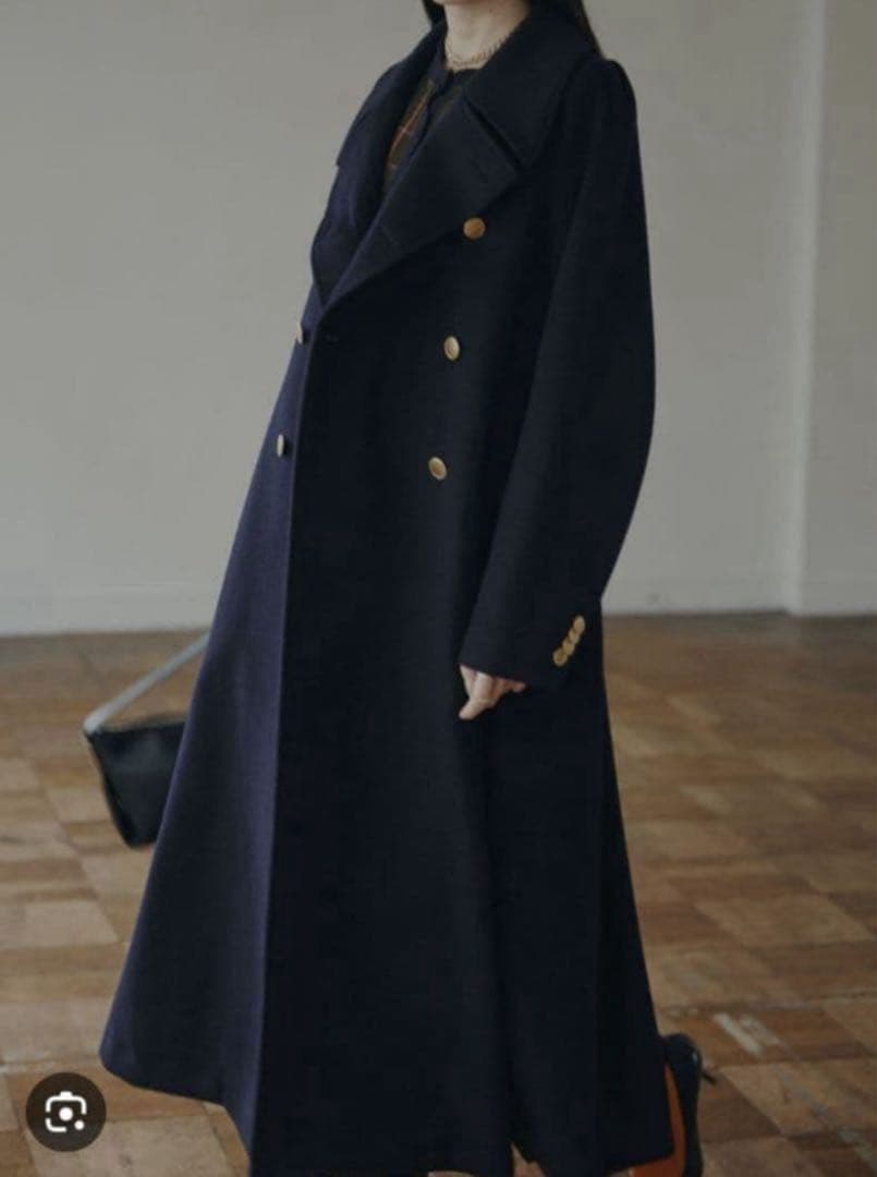 AMERI ★ CHARME FLARE LONG COAT Sサイズ