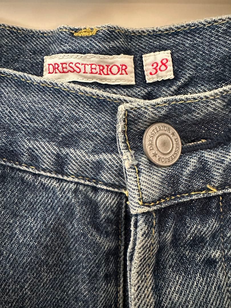 美品　ドレステリア　デニム　38
