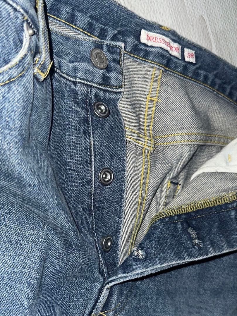 美品　ドレステリア　デニム　38