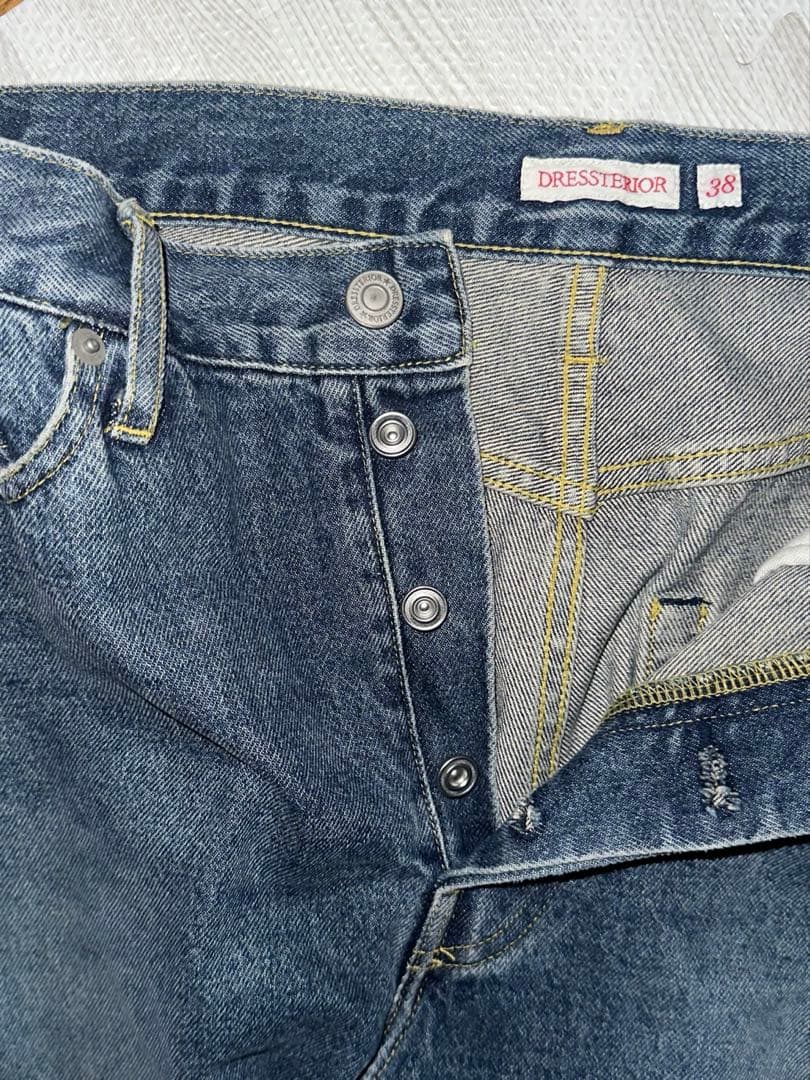 美品　ドレステリア　デニム　38