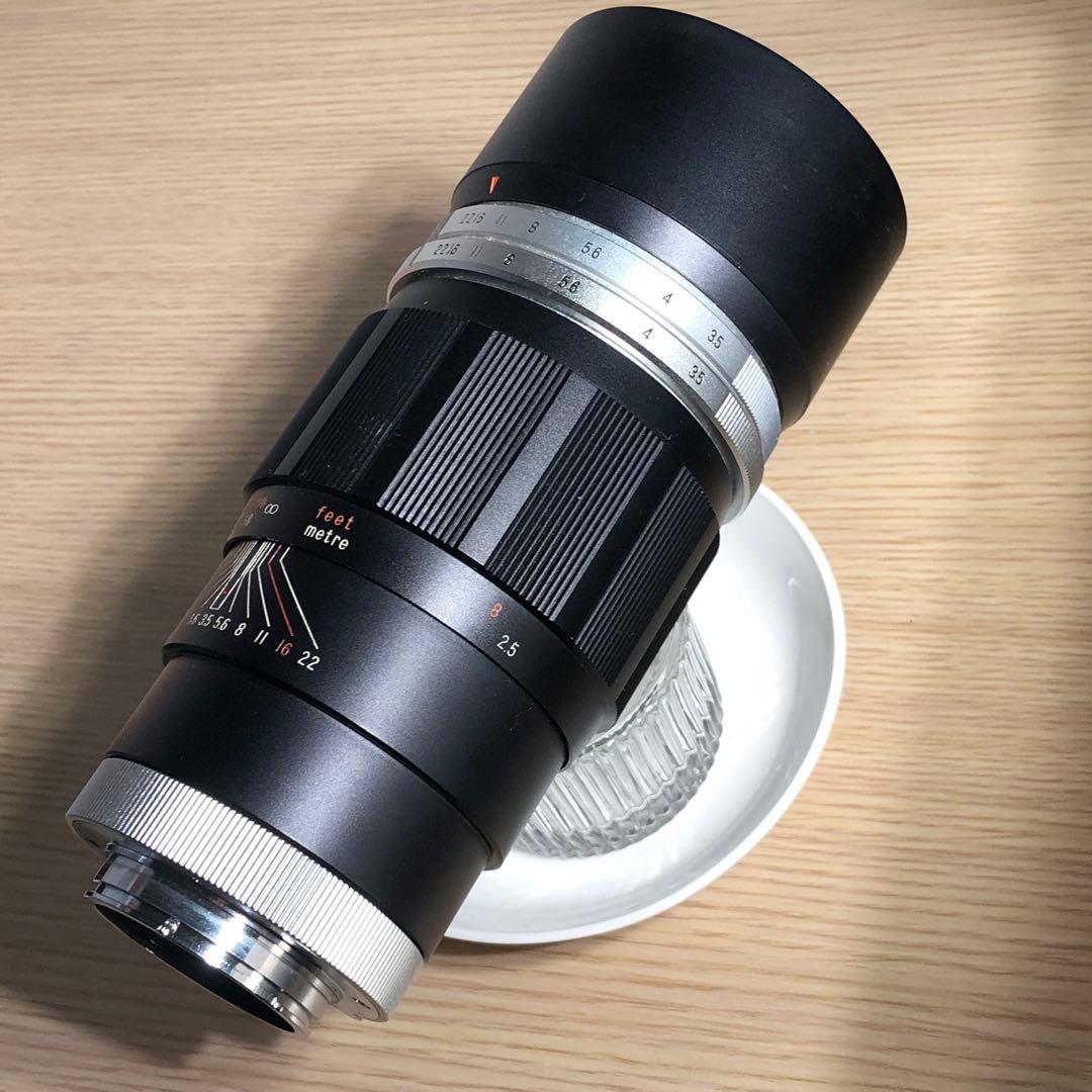 希少konica konishiroku hexanon 200mm f3.5