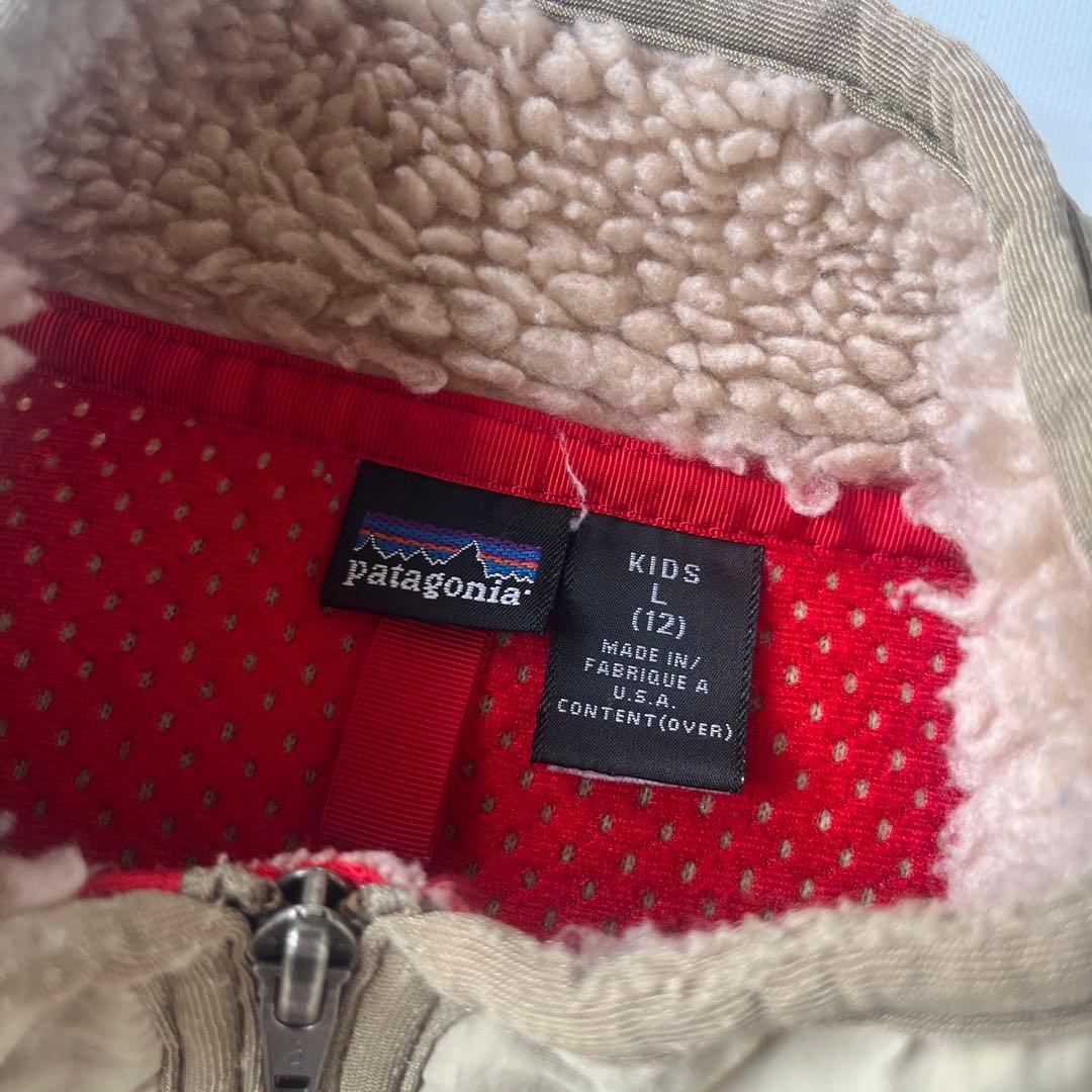Patagonia レトロ X ベスト フリース ボア USA製 メンズS相当