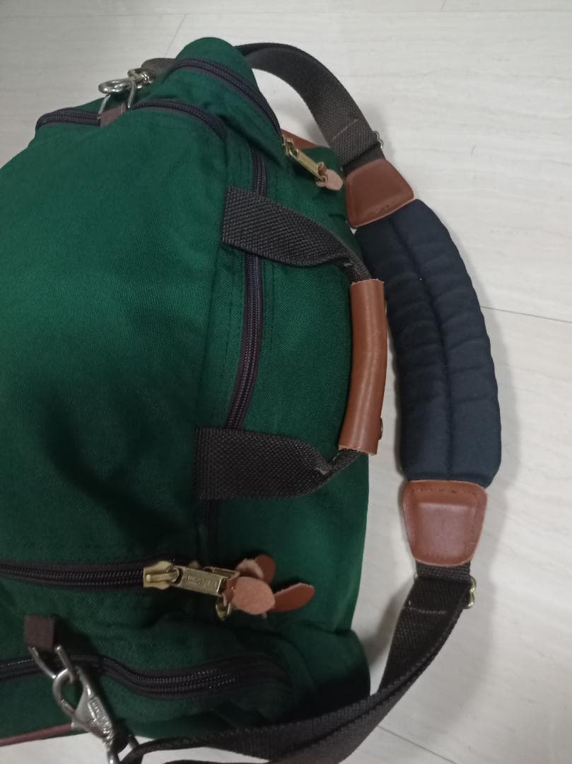80s L.L.Bean ボストンバッグ エルエルビーン old ビンテージ 緑