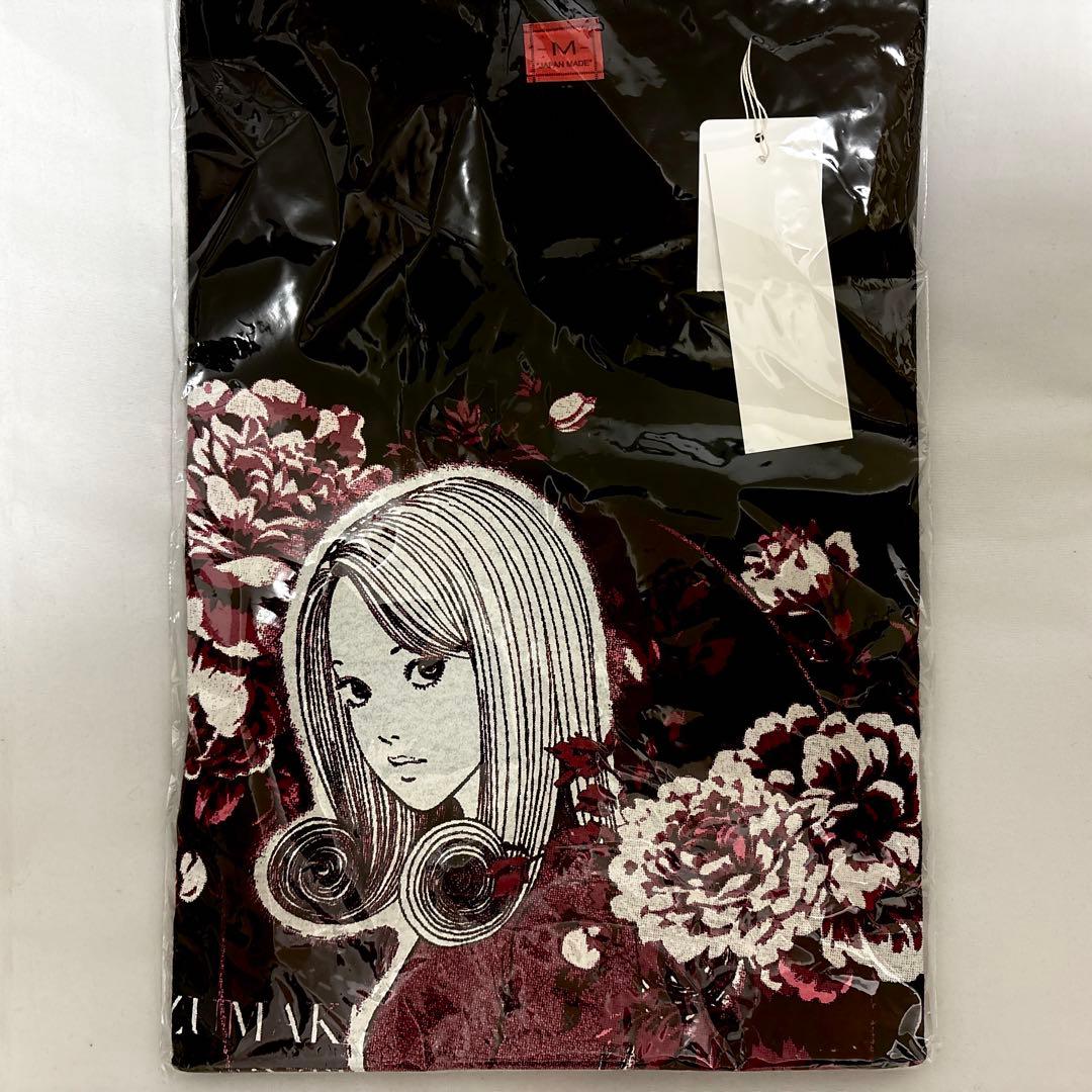 S'YTE×伊藤潤二 25aw 五島桐絵フラワーTシャツ / うずまき